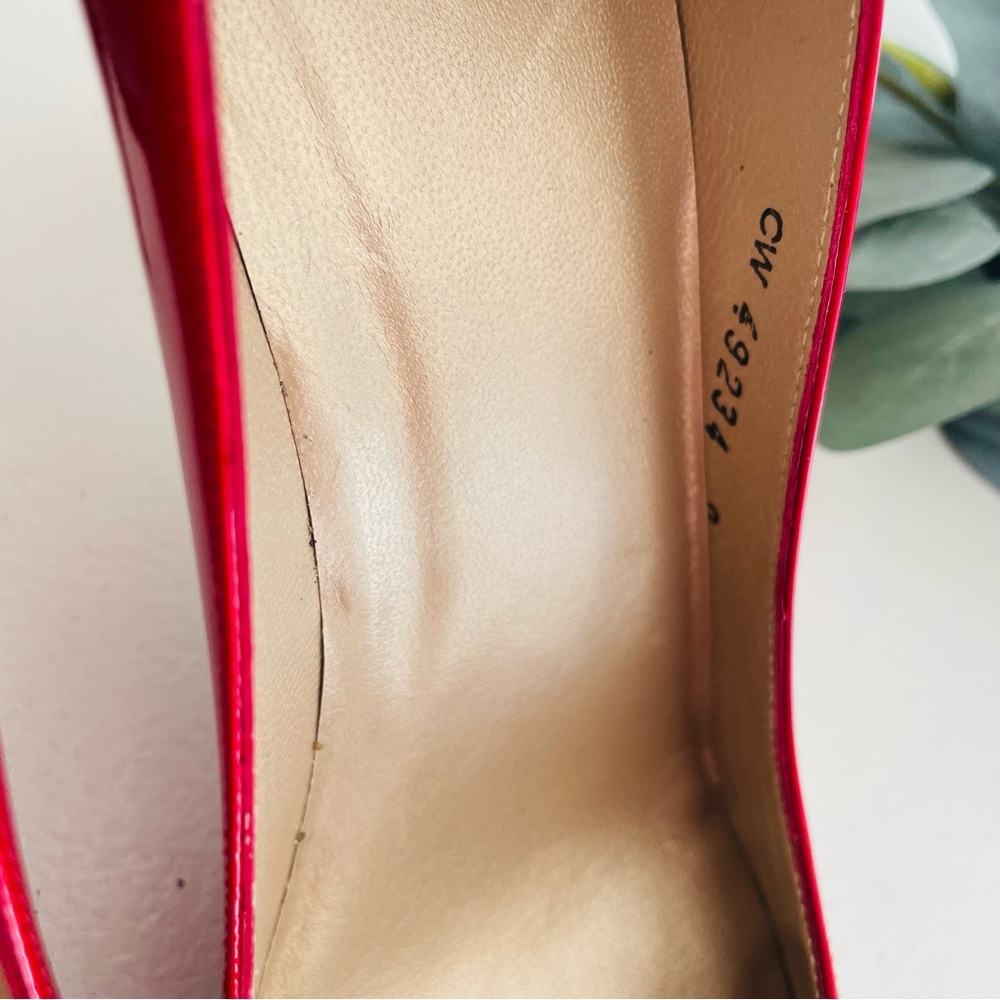 Stuart Weitzman Max Criss Cross Peep Toe Heels - image 4